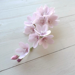 【受注作製】枝桜のコサージュ2023 5枚目の画像