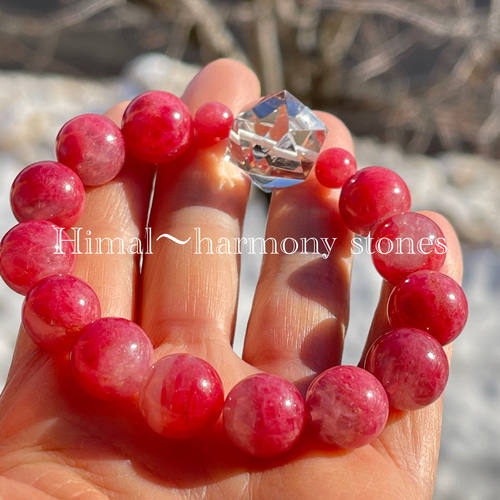 カナディアンロードナイト&ガウリシャンカール産スモーキークォーツブレス