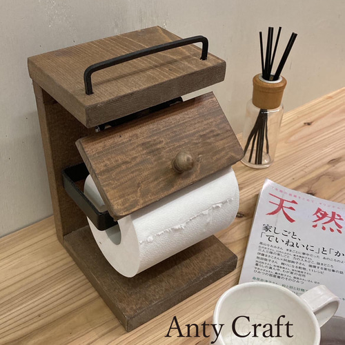 ゆう様 オーダートイレットペーパー入れ完成品 来栖様 オーダー