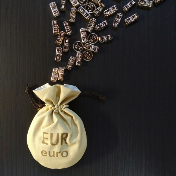 賞金稼ぎの金貨袋　ユーロ　€ 13枚目の画像