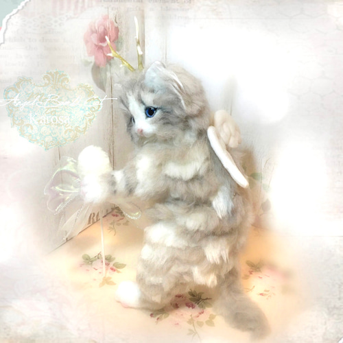 アートドール 宝石幻獣4 羊毛フェルト