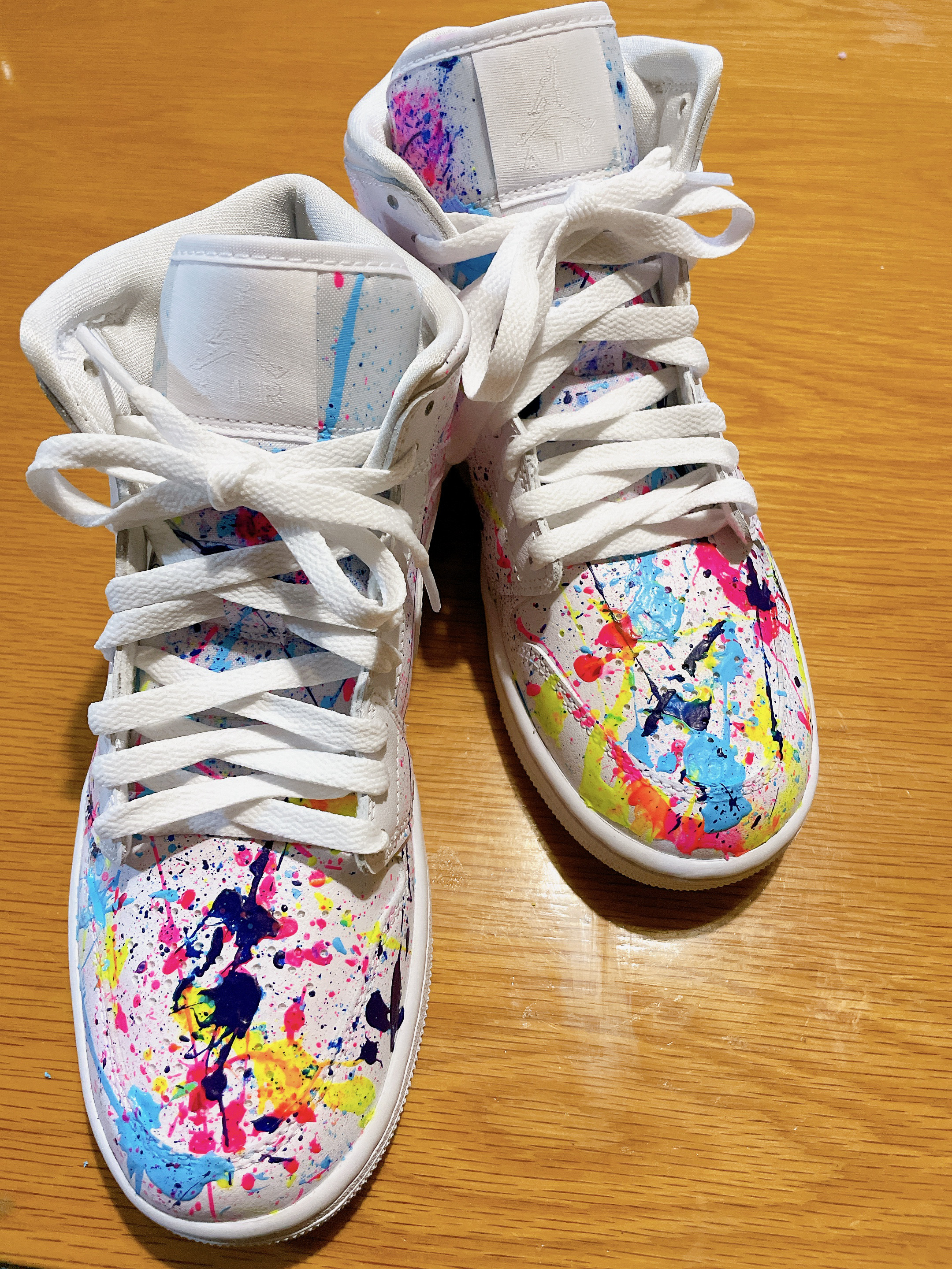 スニーカーペイント