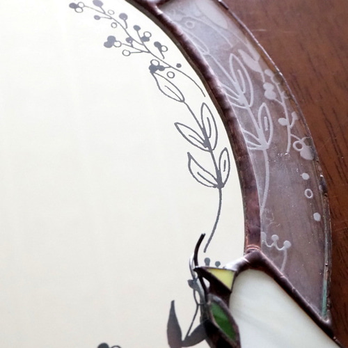 【rin】ステンドグラスの壁掛けミラー 楽天市場】鏡 壁掛け ステンドグラス 日本製 Papillon Bleu ウォール