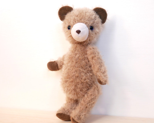 ちびくまcocolilou モヘアの小さなテディベア 9bd079c6131767b0a5f818bb657655