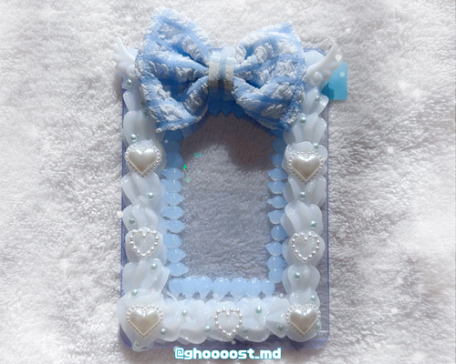 【オーダーページ】デコトレカケース・デコスリーブ ブルーセット① 859d25309f8c7446a8efa43ef52541