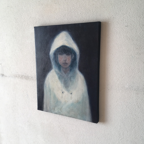 少女 N」※再販不可 現代アート 絵画 原画 油絵 抽象画 風景画