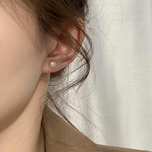 082ps【淡水パール】真珠ピアス　ダイヤ　CZ　V　S925　ゴールド 082ps【淡水パール】真珠ピアス ダイヤ CZ V S925 ゴールド