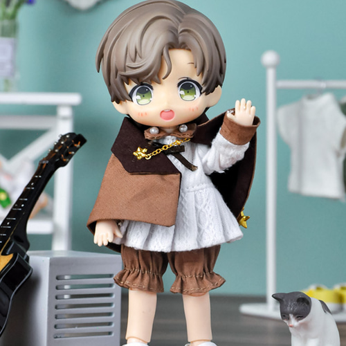 オビツ11 レトロマントセット 3色 1/12ドール服 ドールウェア gsc OB11
