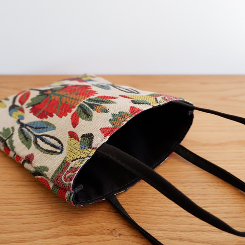 クラシカル ゴブランジャガードのミニバッグ トートバッグ さん