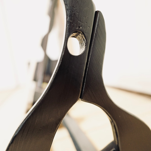 限定1台】手作り木工 木製二胡スタンド （黒漆仕上げ） 4 挺掛け 楽器