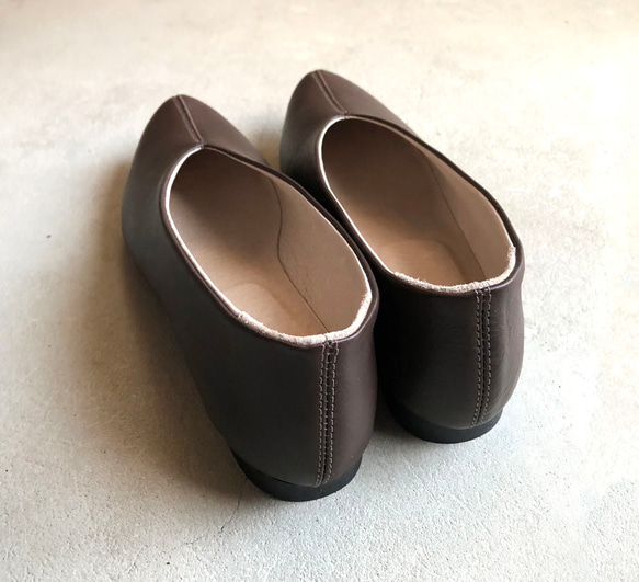 精選【辦公室必備】深棕色真皮高跟鞋❄︎日本製造❄︎ 第5張的照片