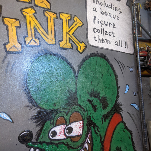 アメリカンヴィンテージな家 ガレージライフ 2ドア 冷凍冷蔵庫 ラット