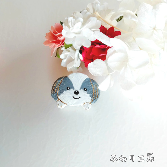 シーズー犬 粘土細工 ハンドメイド 【公式通販】