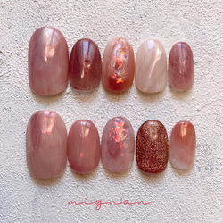 No.1 ニュアンスネイルチップ ネイルチップ（つけ爪） mignon