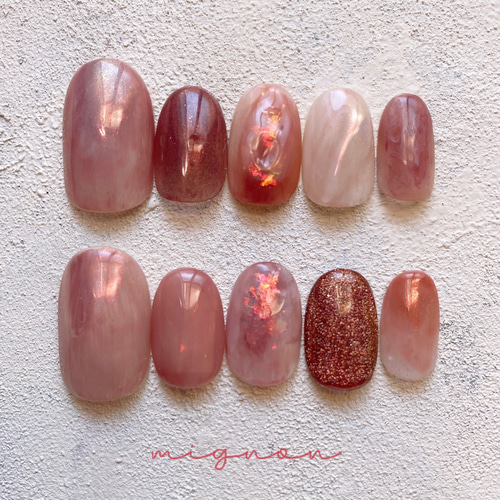 No.1 ニュアンスネイルチップ ネイルチップ（つけ爪） mignon nail