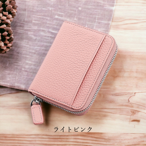 全14色》 本革 ミニ財布 イタリアンレザー 二つ折り財布 全14色》 本革 ミニ財布 イタリアンレザー 二つ折り財布