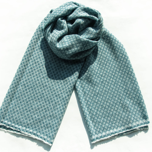 カシミア厚手ニットマフラー 美品 厚手カシミヤニットマフラー 薄手カシミヤマフラー ウールショール