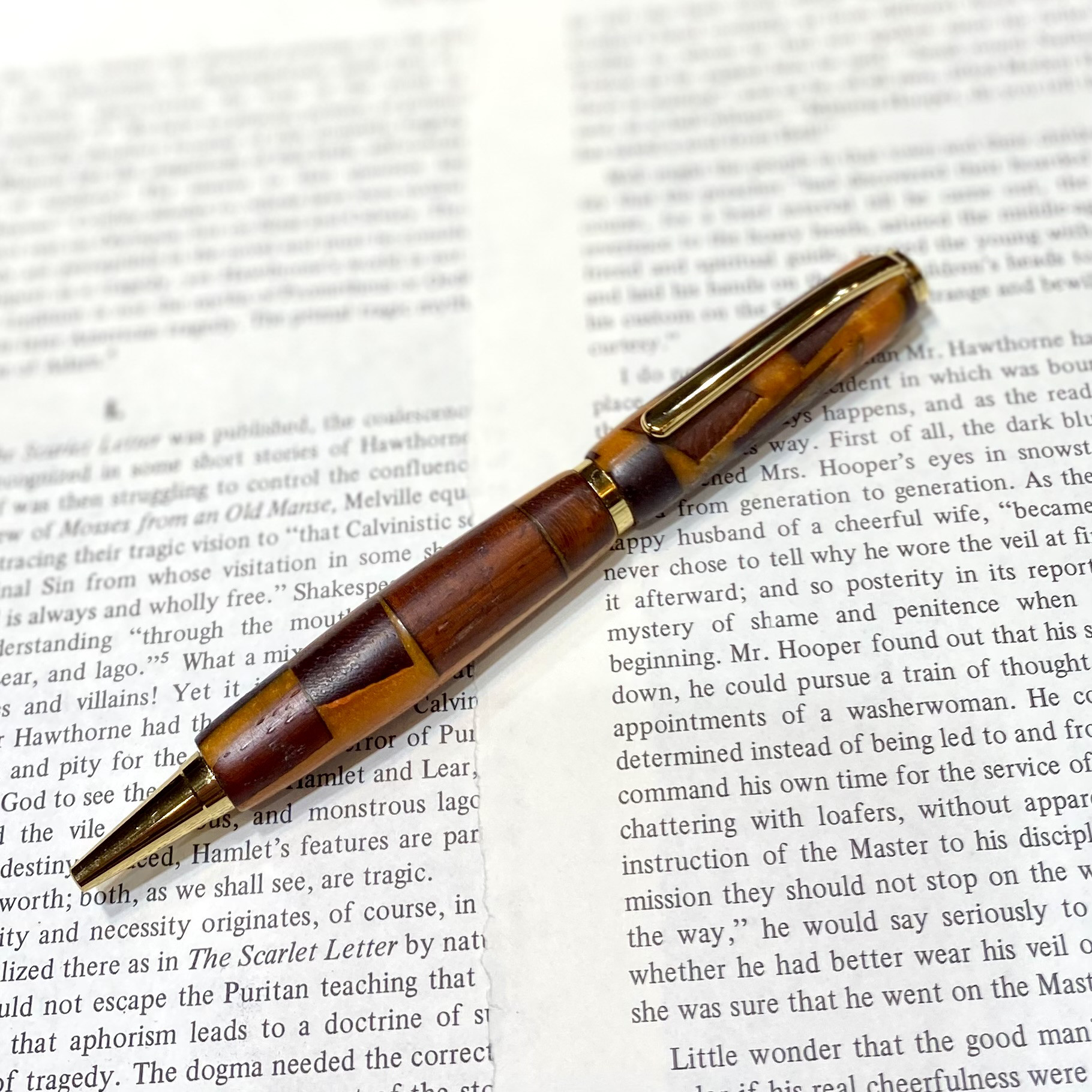 【世界に1本だけ】レジンとパドックのボールペン1016