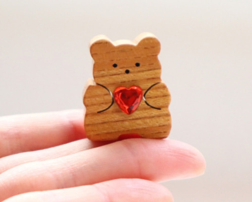 ハンドメイド テディベア 「チョコチップちゃん」