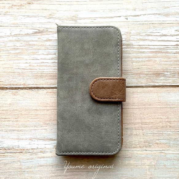 iPhone7/iPhone8/iPhone SE2/メンズ/手帳型/シンプル/ ジェンダーレス/男女ok 5枚目の画像