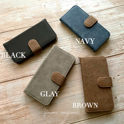 iPhone7/iPhone8/iPhone SE2/メンズ/手帳型/シンプル/ ジェンダーレス/男女ok 3枚目の画像