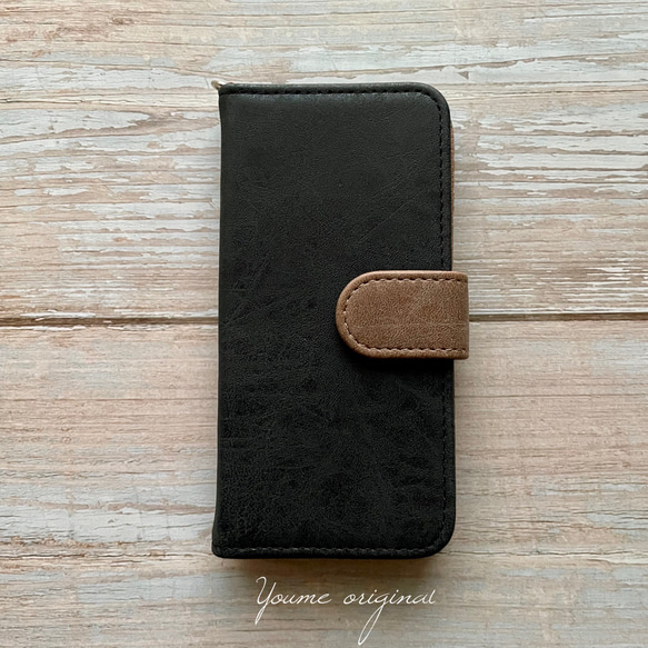 iPhone7/iPhone8/iPhone SE2/メンズ/手帳型/シンプル/ ジェンダーレス/男女ok 4枚目の画像