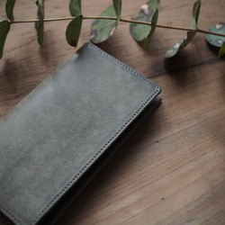 《受注製作》［proteus L] long wallet beltless/ 長財布(留め具なし) 8枚目の画像