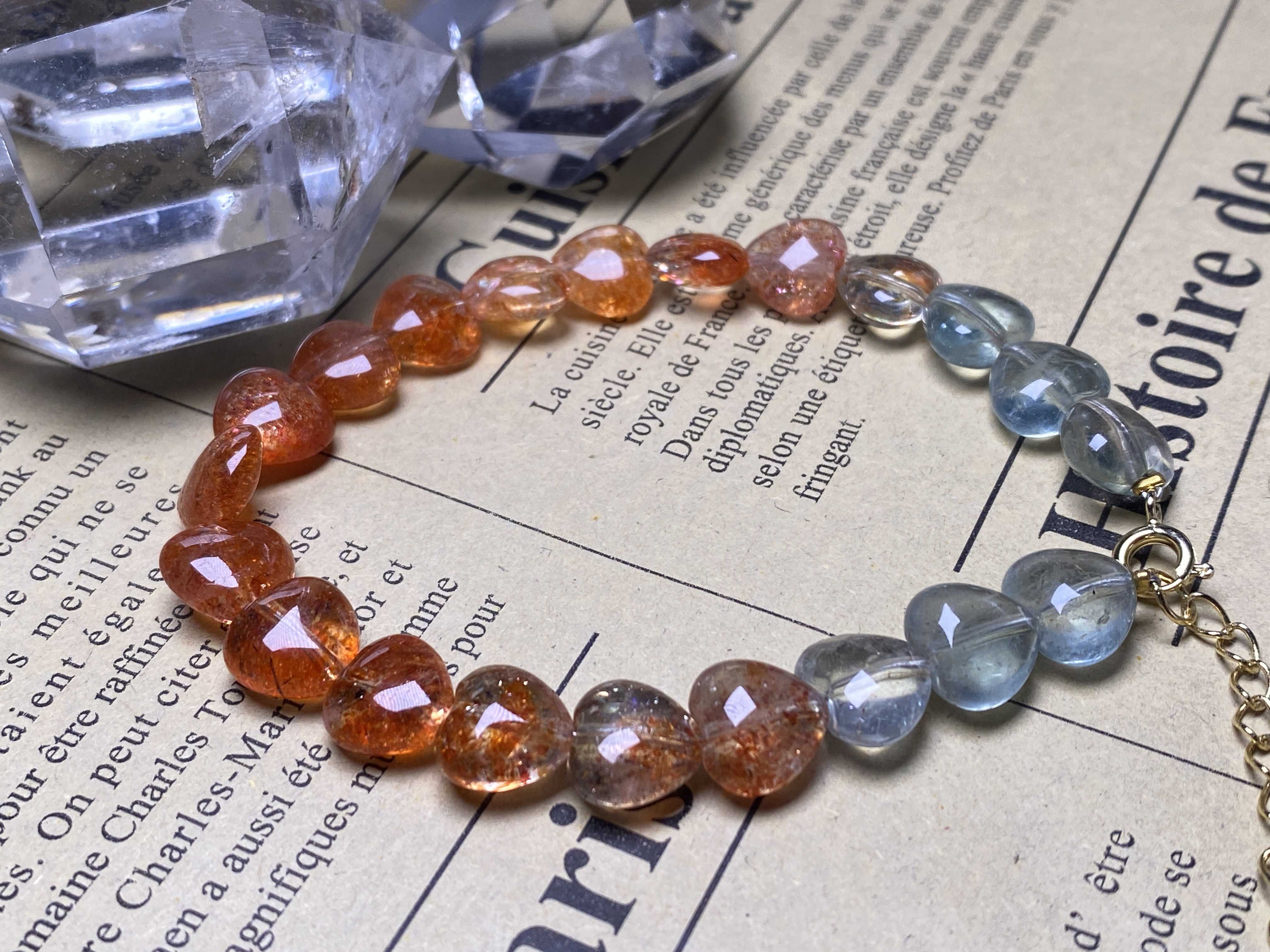 ●アンデシンブレスレット●天然石パワーストーン●長石●アヤカすぺしゃる● ●アンデシンブレスレット●天然石パワーストーン●長石●アヤカすぺしゃる●