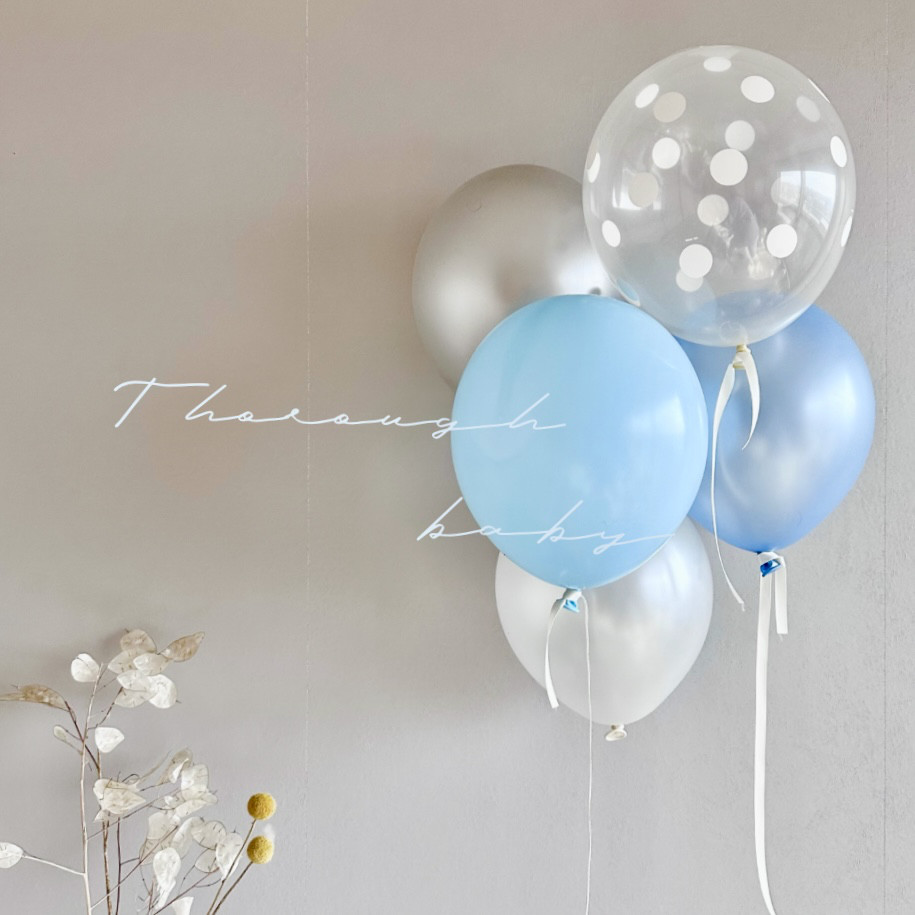 オーダー✨　バルーンプロップス　結婚式　透明　誕生日　アクア　オタ会