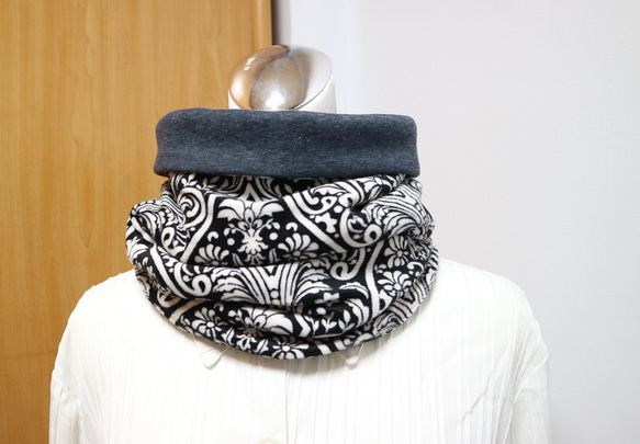 保暖圍脖 頸套 雙面雙色 短圍巾 男女均適用  *SK* 第2張的照片