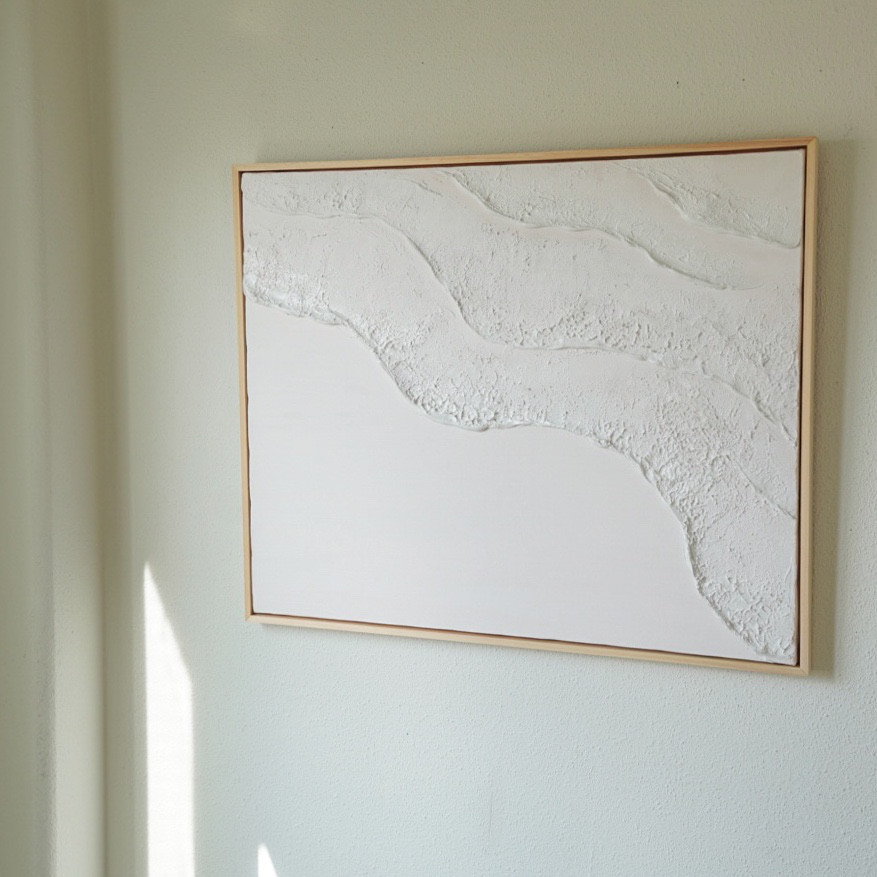 海 絵画（02）sea アクリル画 10号 ocean F10 KIYOKAWA AIMI