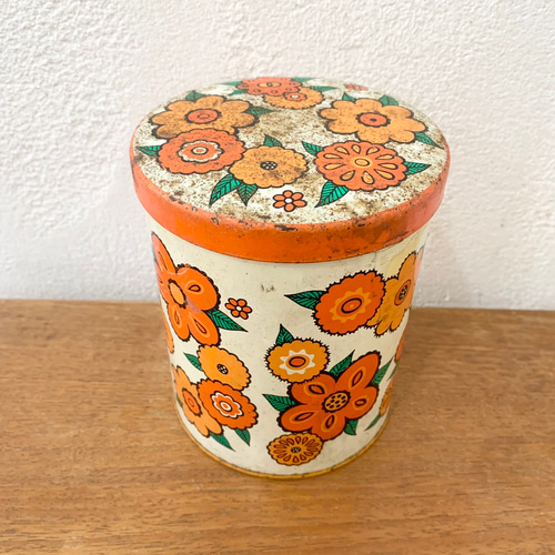 アンティーク ブリキ缶 ティンケース ティン缶.4 | Antiques Knock