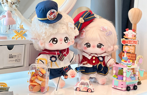 ぬいぐるみ着せ替え服 20cm ぬい服 ぬいぐるみ服 ＜列車サービス