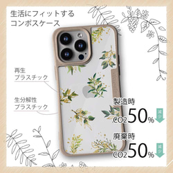 iPhone15/iPhone15Pro/iPhone15Plus/送料無料 TPU風 トロピカルプランツ 花柄 7枚目の画像