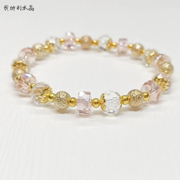 【Kate's gemstones】奧地利水晶 設計款手鍊 第4張的照片