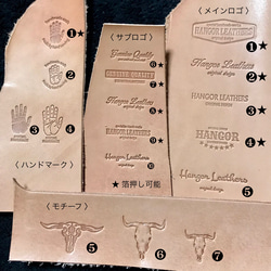 馬蹄型コインケース Horseshoe Coincase 箔押しタイプ ( ルガトレザー ) Stamp Purse 16枚目の画像