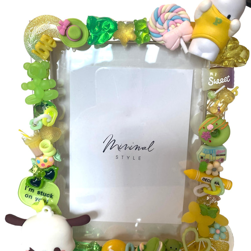 デコフォトフレーム L版 オーダー受付中 フォトフレーム・写真立て