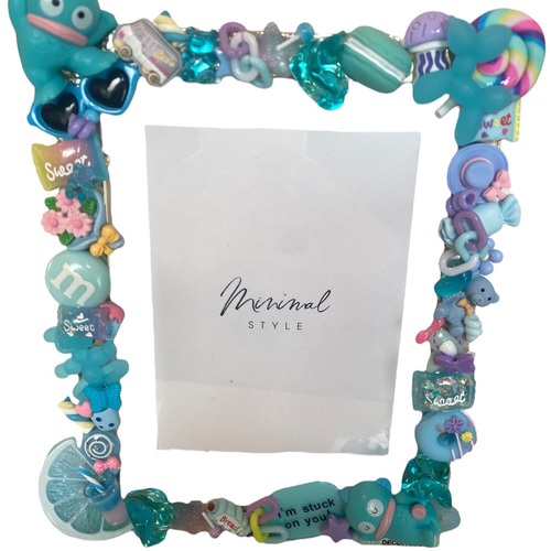 デコフォトフレーム L版 オーダー受付中 フォトフレーム・写真立て