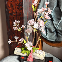 日本現代櫻花室內佈置現在的入口 第6張的照片