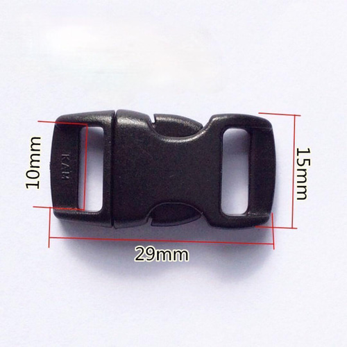 高品質 パラコード 4mm 7芯 6m 2本セット バックル付き 首輪 リード