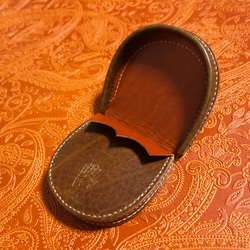 馬蹄型コインケース 装飾タイプ Horseshoe Coincase ( ルガトレザー ) コンチョ Concho 4枚目の画像