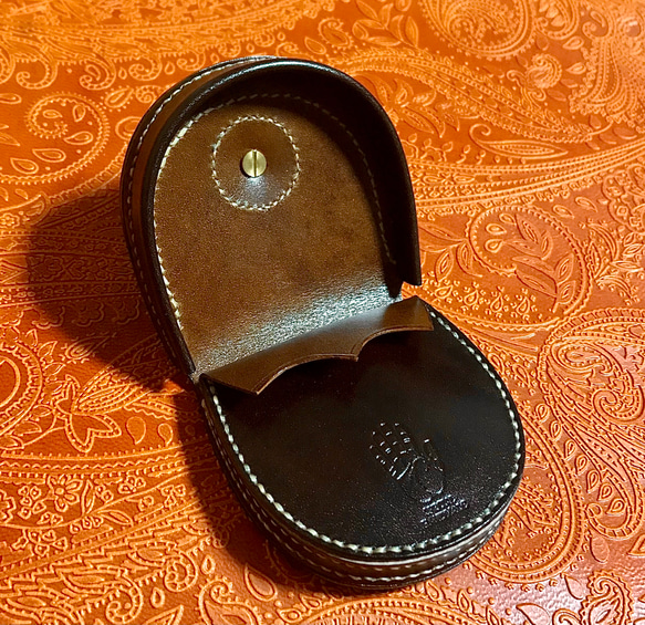 馬蹄型コインケース 装飾タイプ Horseshoe Coincase ( ルガトレザー ) コンチョ Concho 7枚目の画像