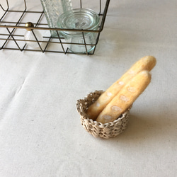 【Creema限定】小さなパン屋さん フランスパン 2枚目の画像