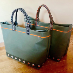 お気に入り ユキノ助様専用 トートバッグ ハンドメイド ネイビー