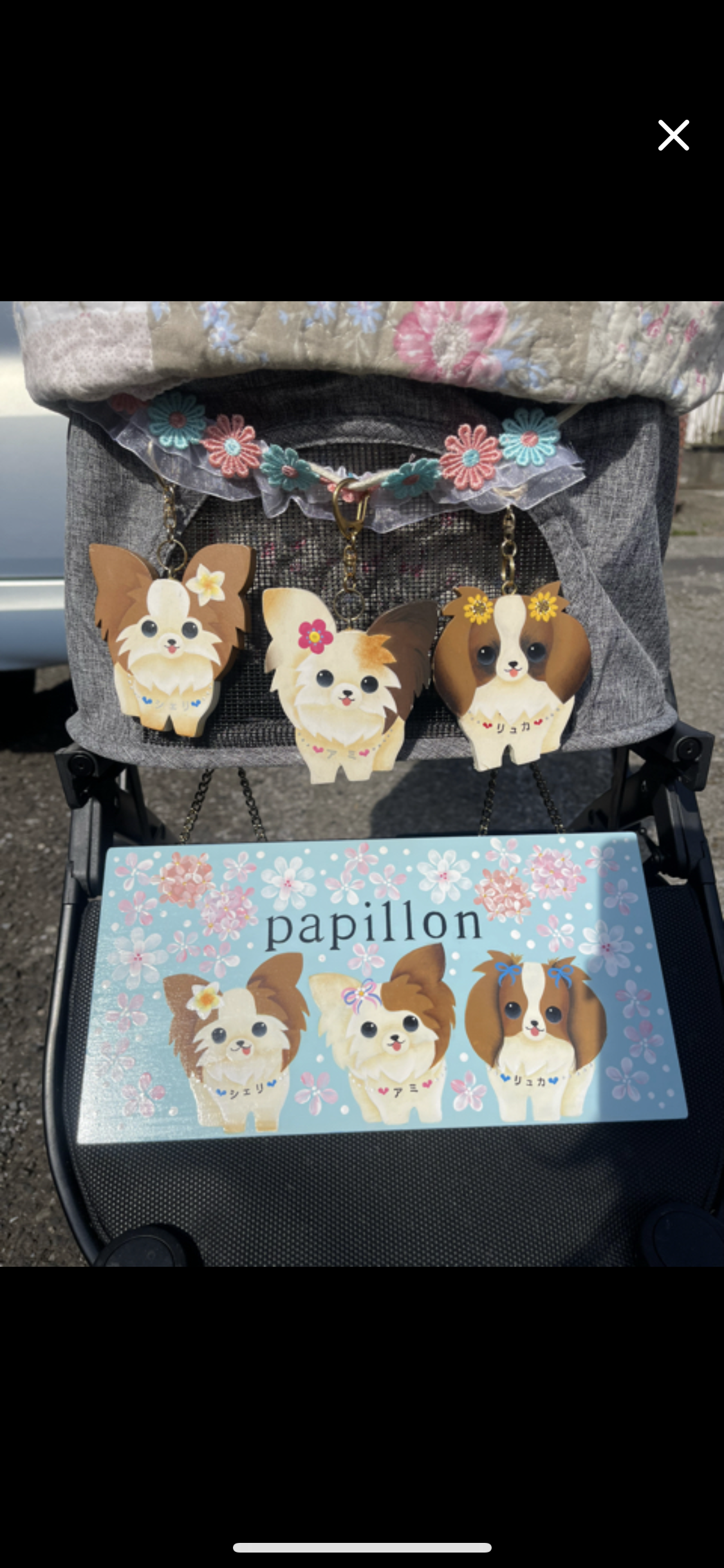 【新作】わんわんカートの木製プレート【うちの子 ワンちゃん 愛犬 ペット】ペットカート ネームプレート