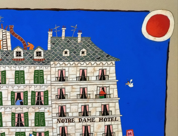 パリ　　ホテル「ノートルダム」 2枚目の画像