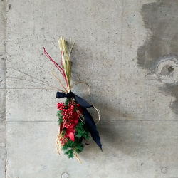 Dried Flowers Japanese wreath 1枚目の画像