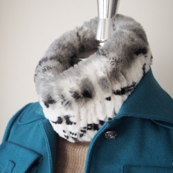 ごんちゃん❤️ラビットボア❤️スヌードハンドメイド❤️ ごんちゃん様専用❤️ラビットボア❤️スヌードハンドメイド❤️