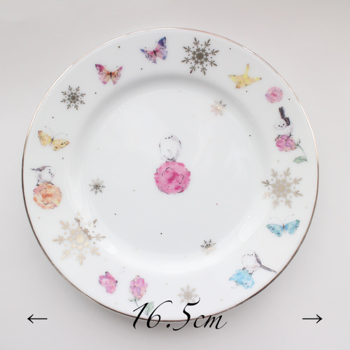 雪の妖精 シマエナガ ティーカップ＆ソーサー ティーカップ