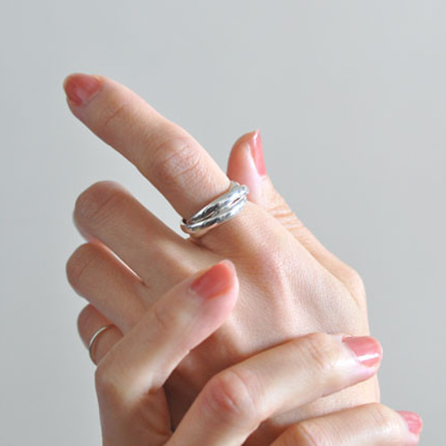 シルバー9503連リング